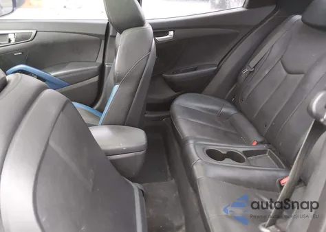 2013 Hyundai Veloster Turbo W/Blue z USA, uszkodzony, nr VIN KMHTC6AE9DU119659